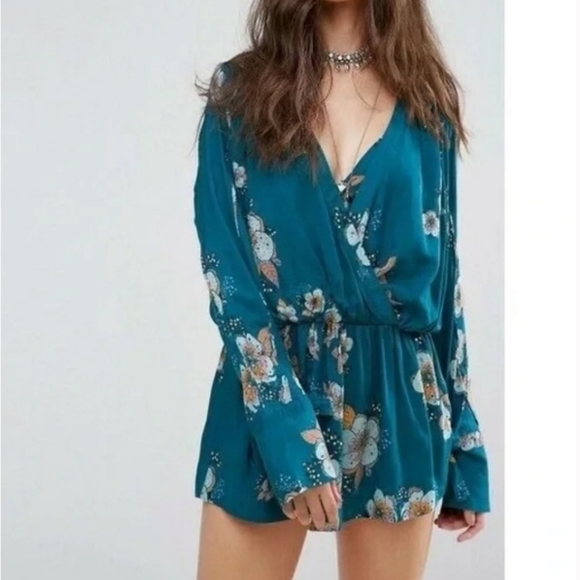 Free People Tuscan Dreams Floral Top - Picture 4 of 10